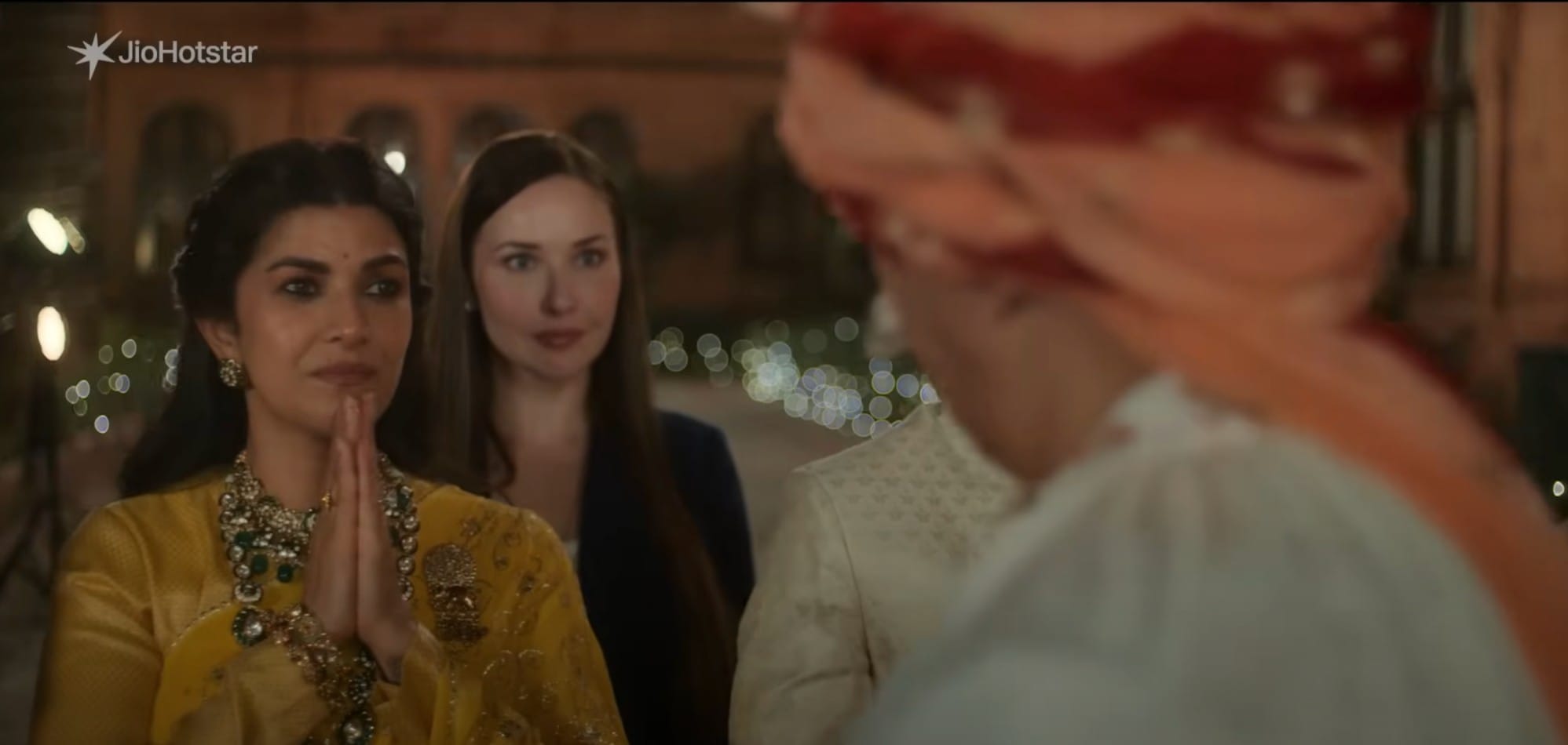 Nimrat Kaur in a still from Kull. Her character is stuck in a lavender marriage with a politician's son | YouTube screengrab